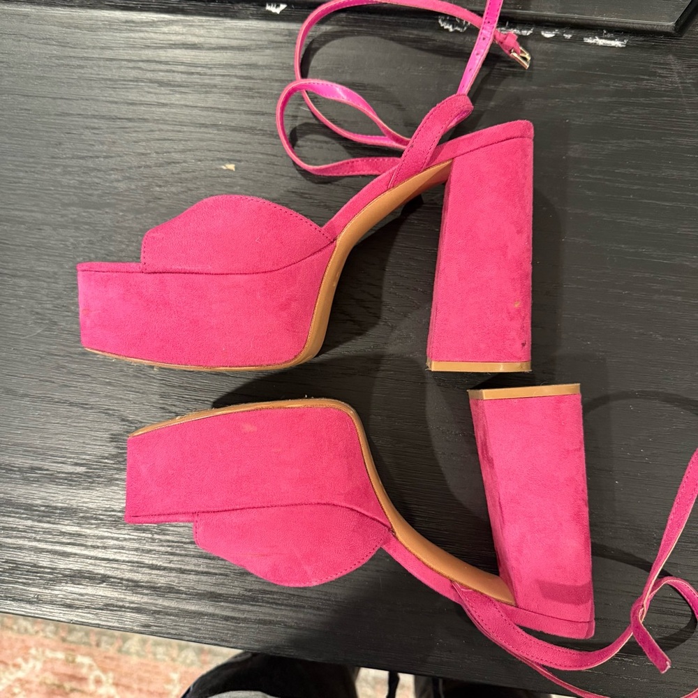 Mango Platform Ankle-Cuff Sandals - image 7